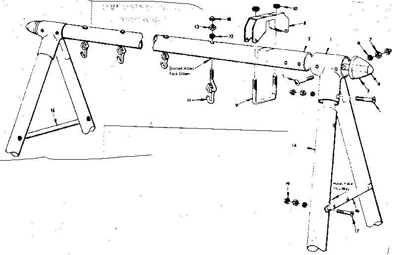 Frame assembly no. 107
