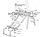 Sears 70172206-82 slide assembly no. 105 diagram
