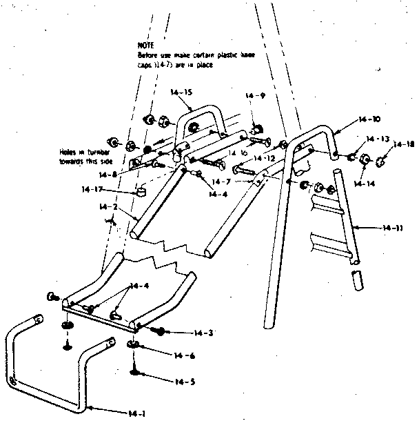 Slide assembly no. 105