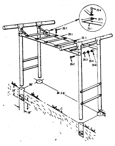 T frame assembly no. 302
