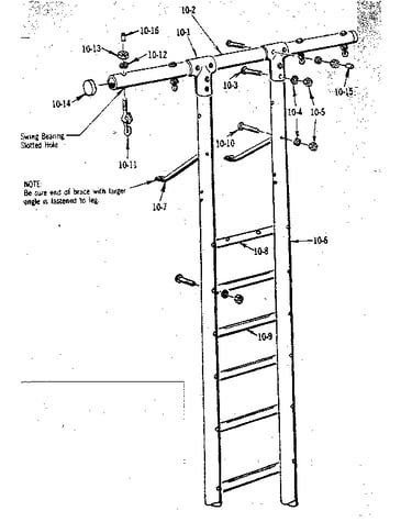 T frame assembly no. 201