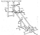 Sears 70172267-82 slide assembly no. 101 diagram