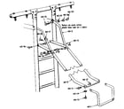 Sears 70172333-83 slide assembly no. 108 diagram