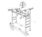 Sears 70172813-82 t frame assembly no. 301 diagram