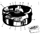 Craftsman 77180 ID replacement parts diagram
