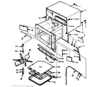 Kenmore 5648998600 cabinet parts diagram