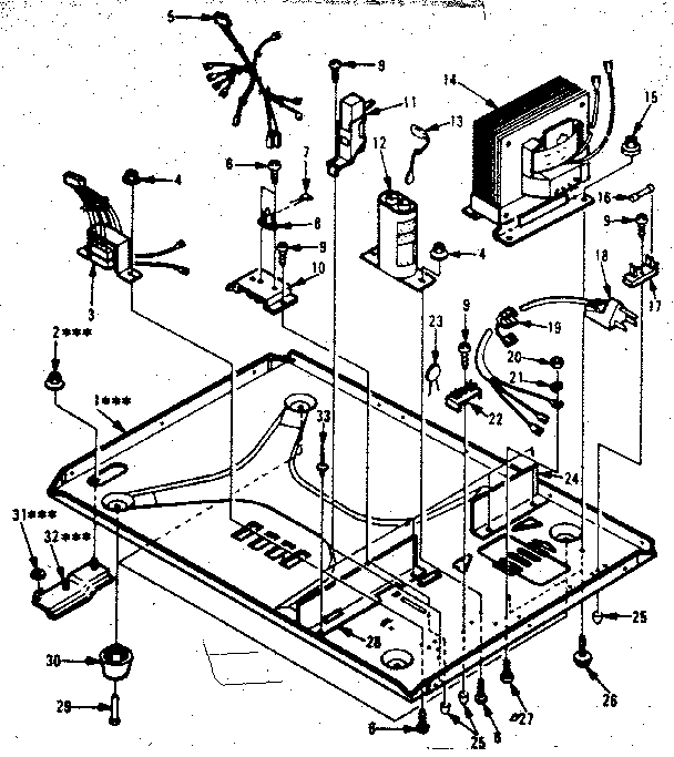 MICROWAVE PARTS