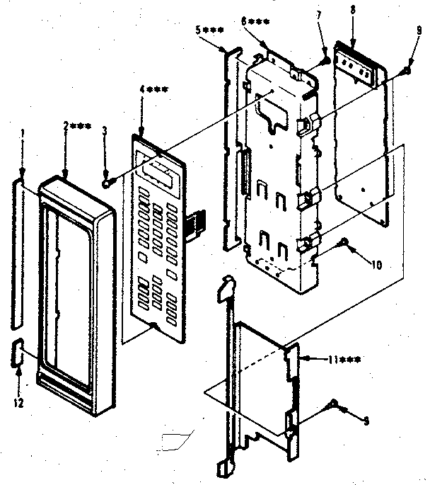 Control panel parts