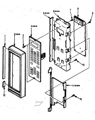 Control panel parts