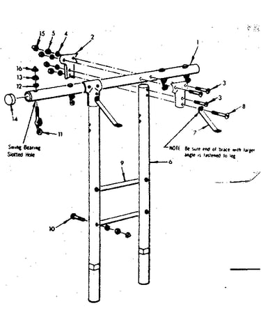 T frame assembly no. 101