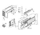 Kenmore 10673161 cabinet parts diagram