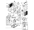Kenmore 106740811 unit parts diagram