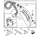Kenmore 1162497183 attachment parts diagram