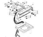 Kenmore 11082683600 console panel parts diagram