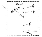 Kenmore 11082683800 miscellaneous parts diagram