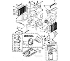 Kenmore 106740882 unit parts diagram