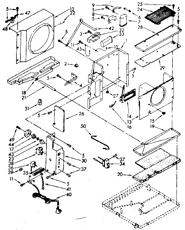Air flow and control parts