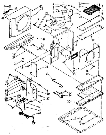 Air flow and control parts