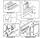 Kenmore 1068751070 accessory kit parts diagram