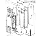 Kenmore 867778040 non-functional replacement parts diagram