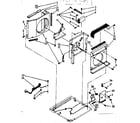 Kenmore 1067770710 air flow parts diagram