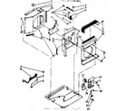 Kenmore 1067770750 air flow parts diagram