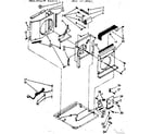 Kenmore 1067780710 air flow parts diagram