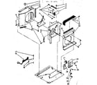 Kenmore 1067780750 air flow parts diagram