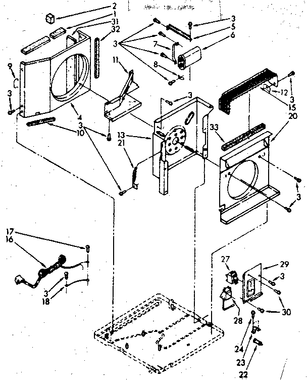 Air flow parts