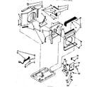 Kenmore 1067790710 air flow parts diagram