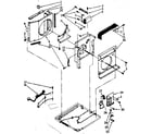 Kenmore 1067790750 air flow parts diagram