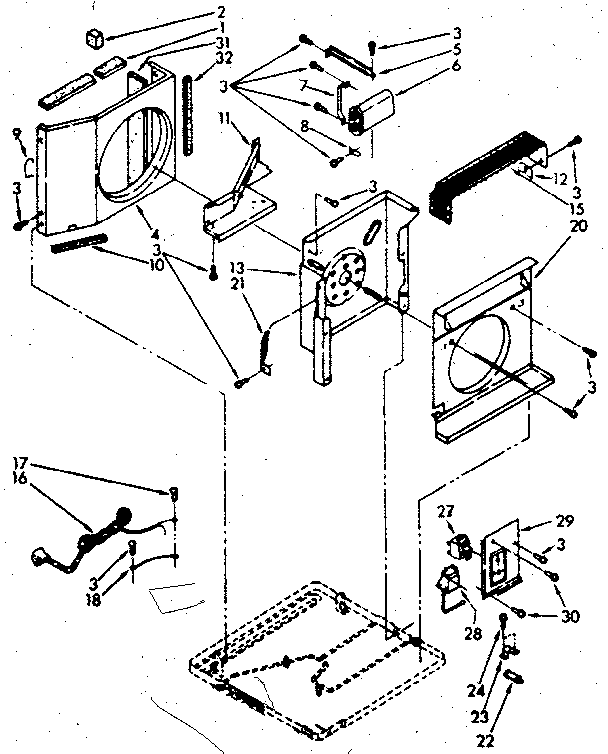 Air flow parts