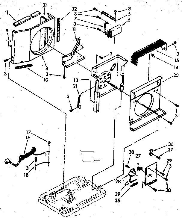 Air flow parts