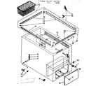 Kenmore 1988165515 cabinet parts diagram