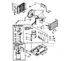 Kenmore 1068700750 unit parts diagram