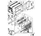 Kenmore 1068751570 cabinet parts diagram