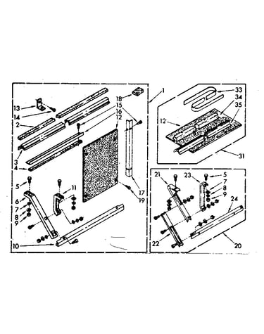 Accessory kit parts