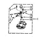 Kenmore 11082370730 water pump parts diagram
