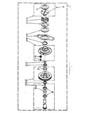 Basket drive and brake parts