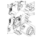 Kenmore 11086692100 bulkhead parts diagram