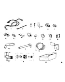 Ice maker installation parts