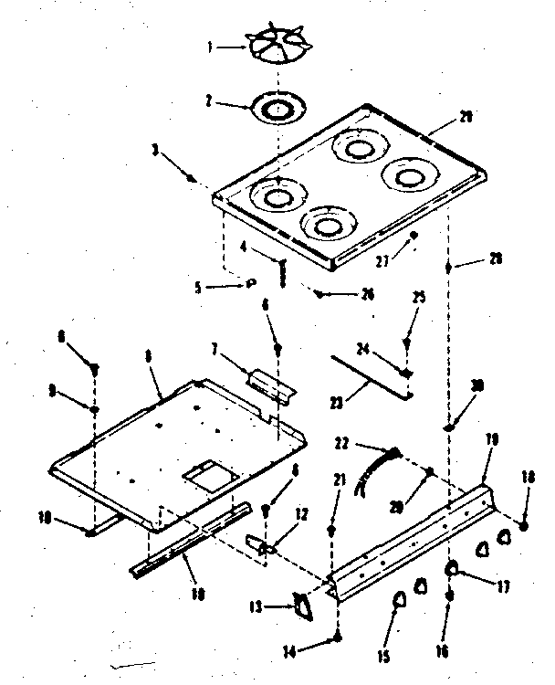 Main top section