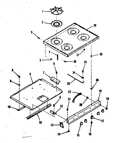 Main top section