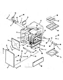 Oven body section