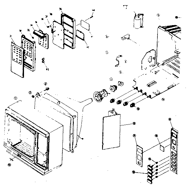 CABINET & MECHANICAL PARTS