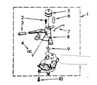 Kenmore 11082592710 water pump parts diagram