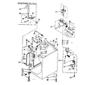 Kenmore 11082592710 cabinet parts diagram