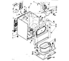 Kenmore 11086592110 cabinet parts diagram
