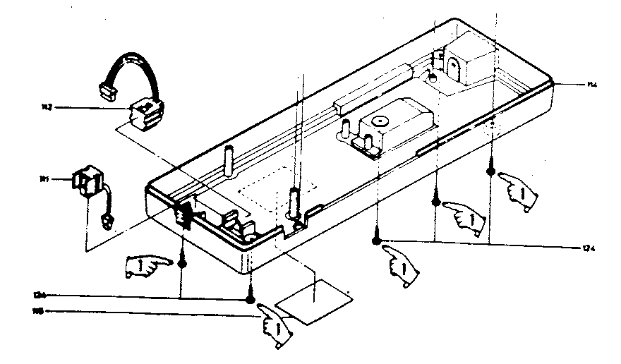 Bottom cabinet assembly