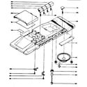 PhoneMate 5050/6550 answering machine cabinet diagram